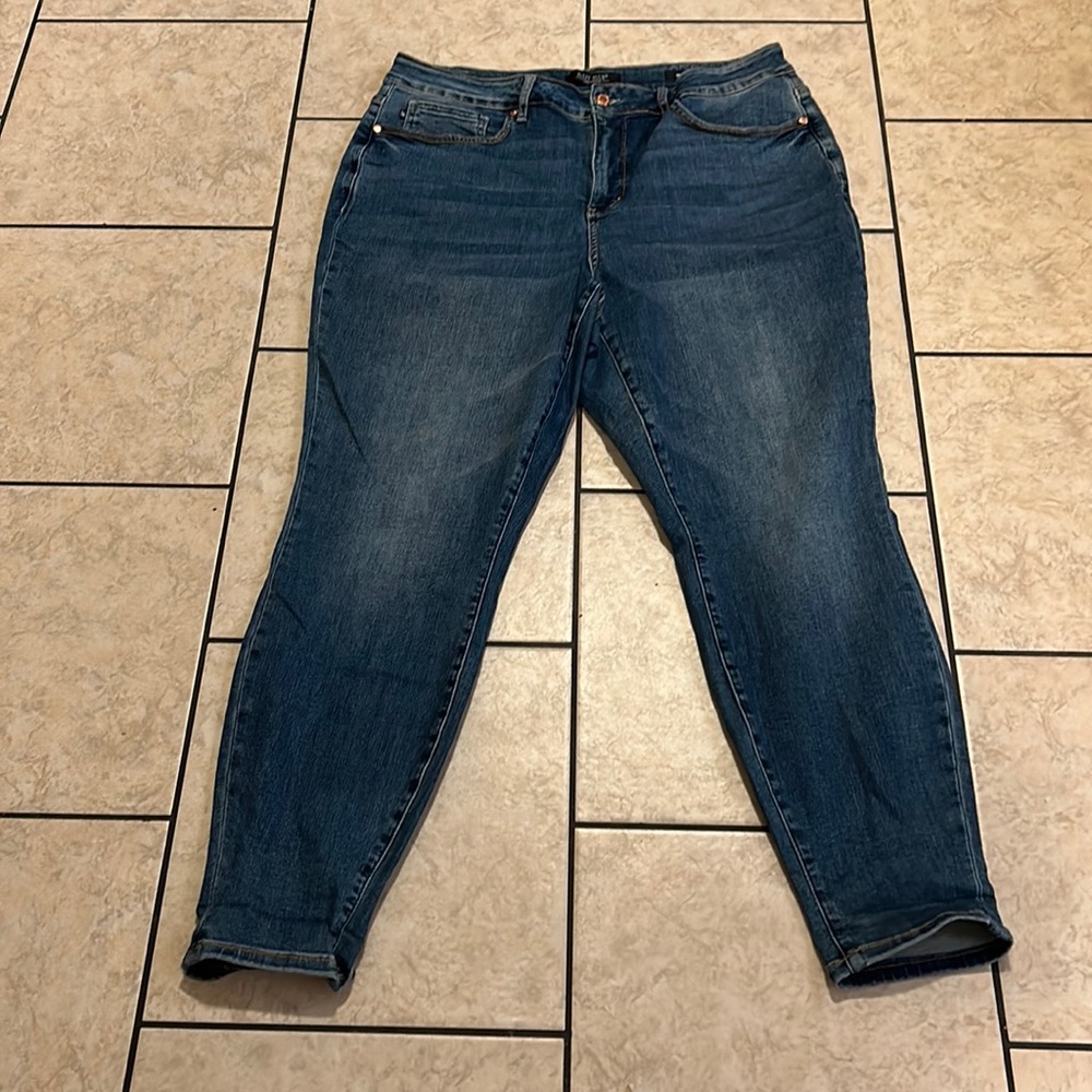 COPY - Flash sale! Limited time! Judy blue tummy control med wash skinny fit 18W